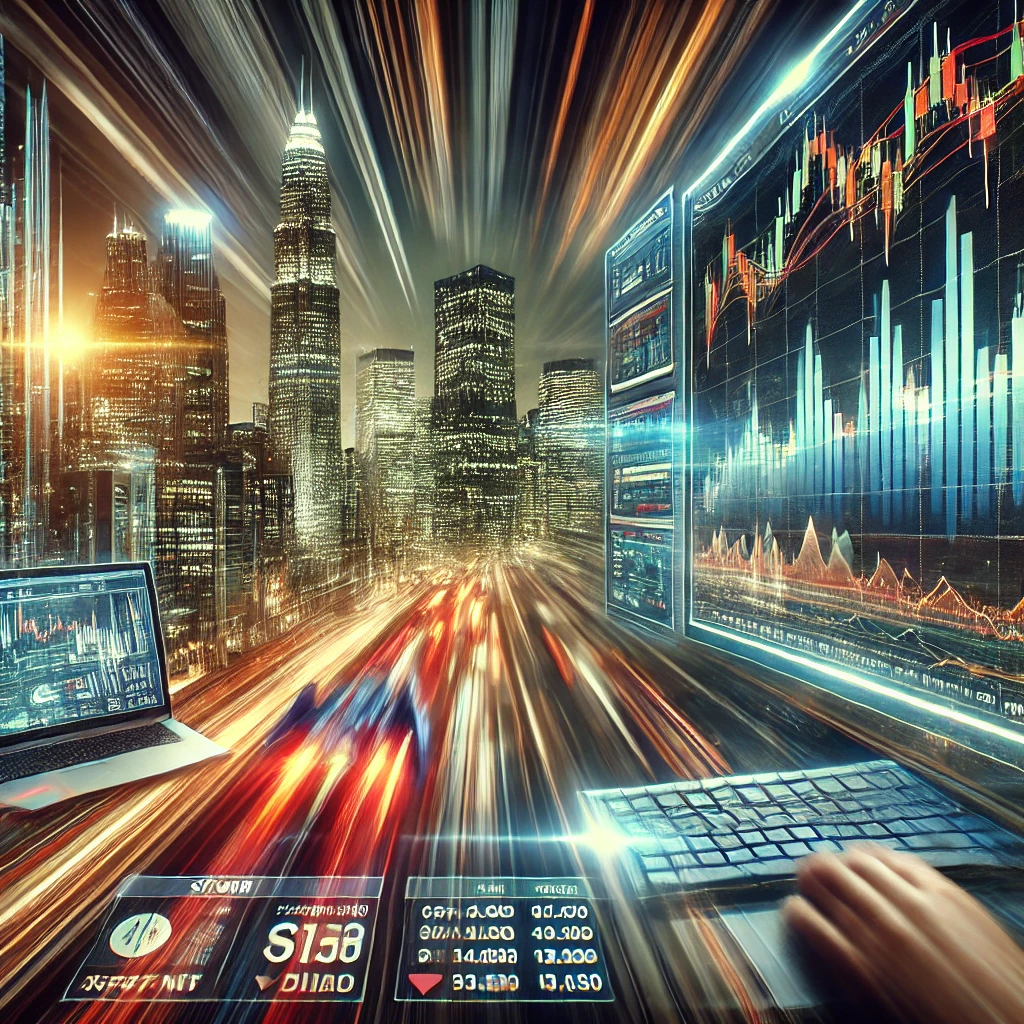Interfaz de trading de NFTs con análisis de mercado en tiempo real